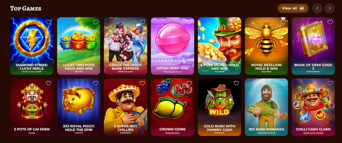 Nejoblíbenější výherní automaty v nabídce Playjonny Casino